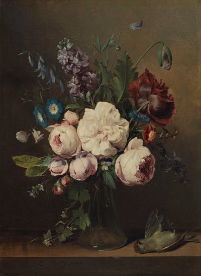 A Vase of Flowers by Louis Leopold Boilly